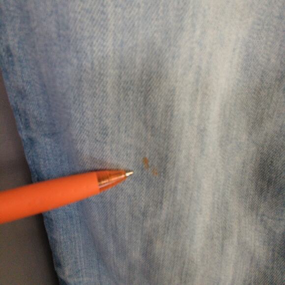 BKE Tyler Jeans Mens 32 R Blue Light Wash Western Straight Stretch - Picture 3 of 10